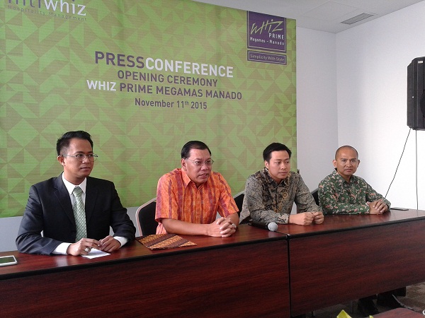 Inti Whiz Hotel Manado Resmi Beroperasi